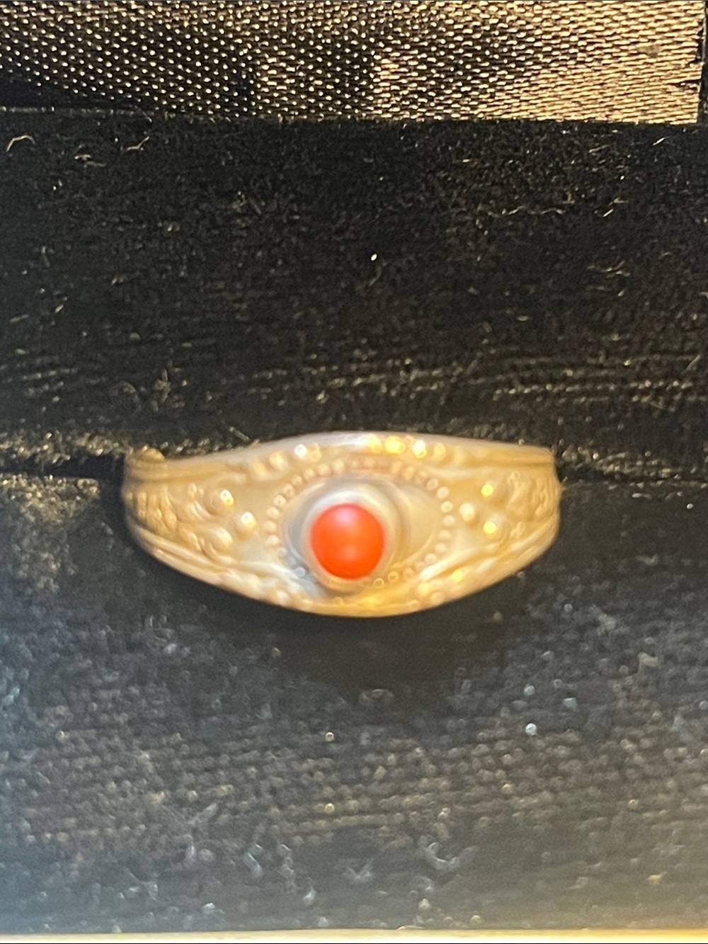 Antique sterling ring